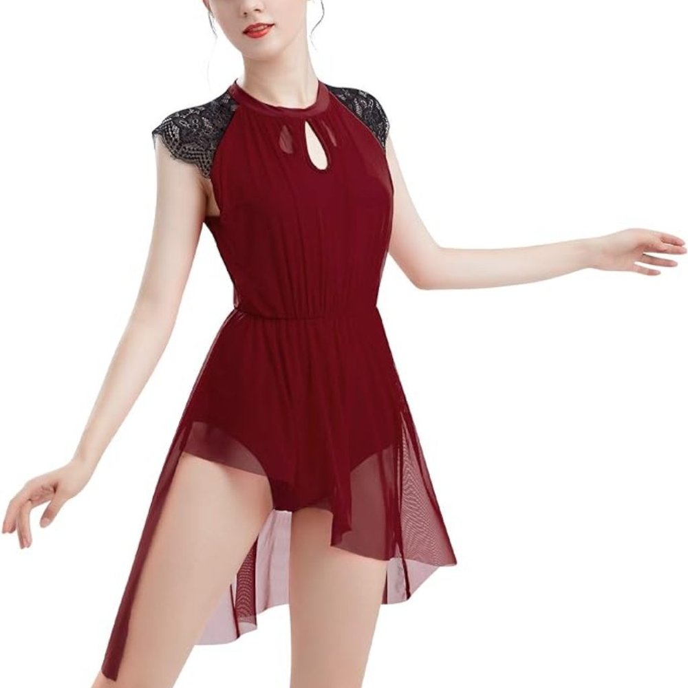 ODASDO/IBTOM CASTLE lyrical dance recital costume, size XS